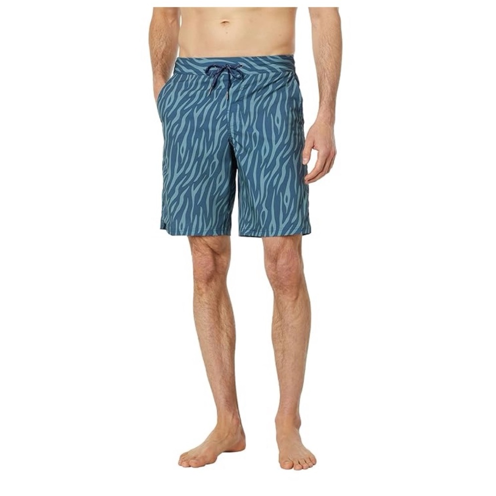 Fair Harbor The Ozone Shorts Swim Trunks Bathing Suit Knit Liner Vacation Sz L